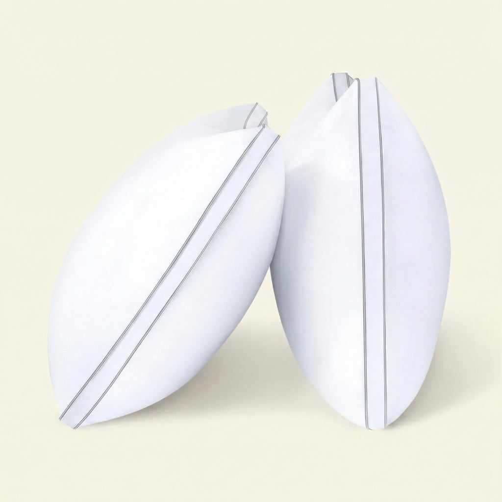 White elephant-shaped objects on a beige background
