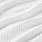 White Cotton Waffle Blanket